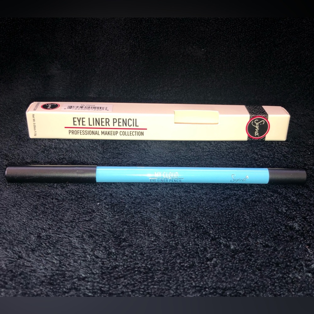 Sigma My Cloud Eye Liner Pencil Matte Sky Baby Blue NIB Discontinued
